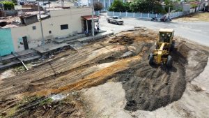 Iniciados os trabalhos de construção da nova praça do Distrito de Sítio dos Nunes